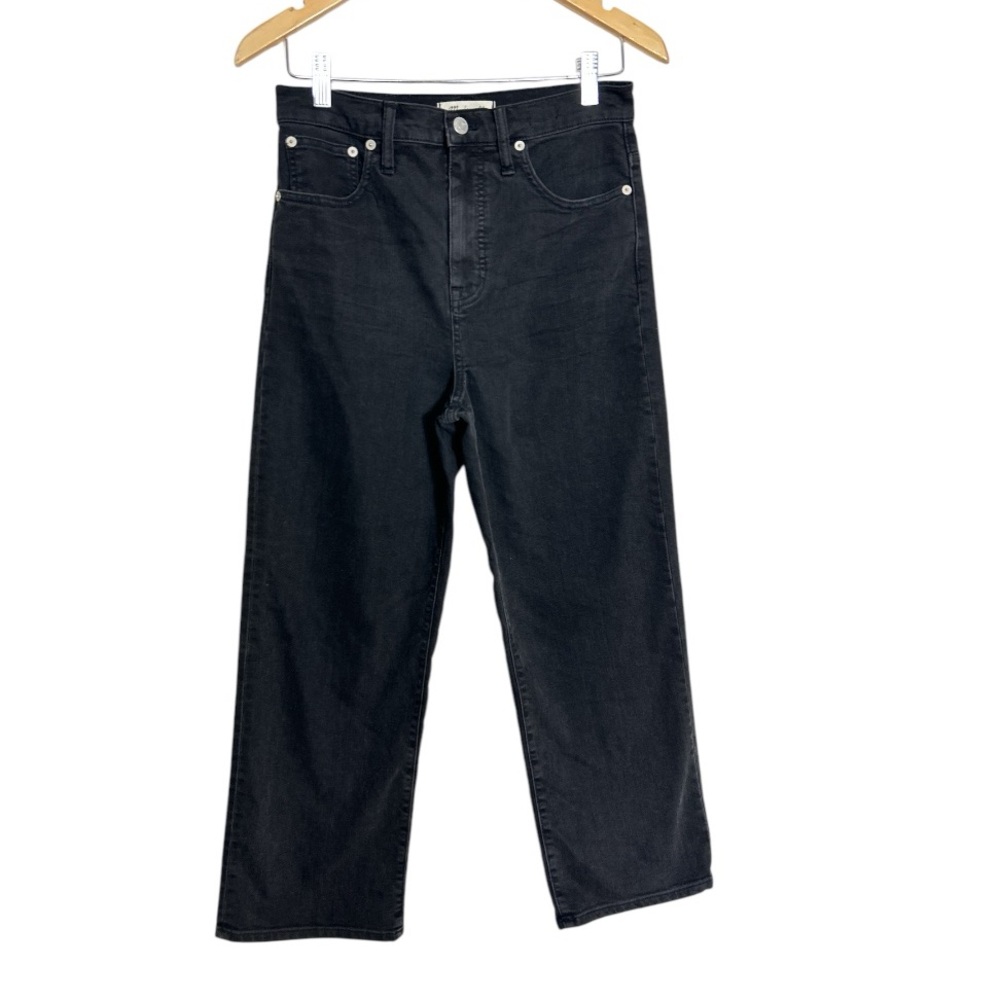 Madewell Black Flare & Wide Leg Jeans